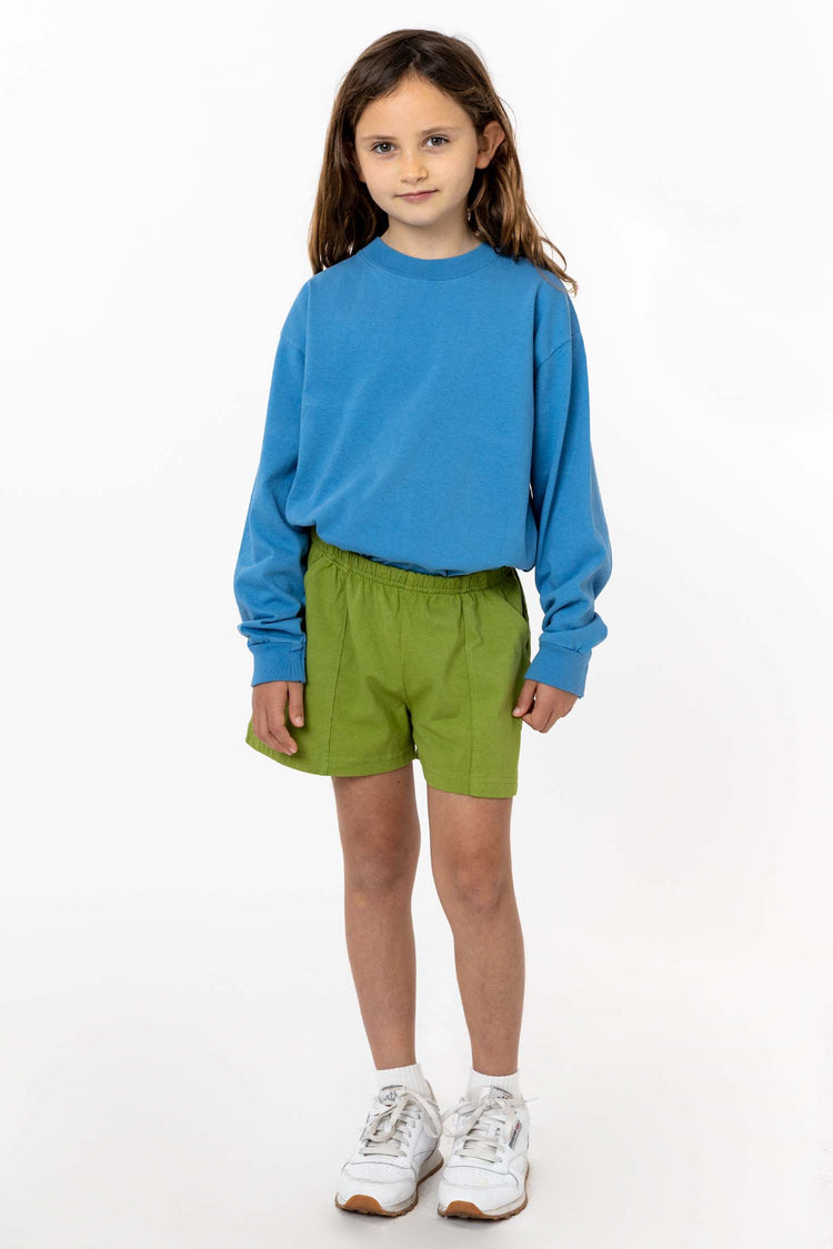 18107GD - Toddler long sleeve garment dye t-shirt