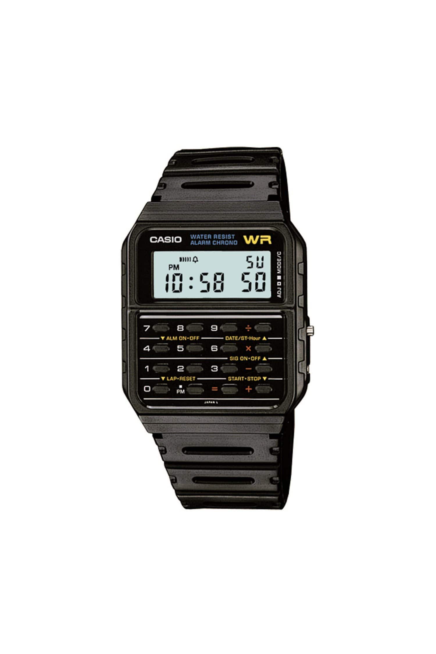 WCHD53W1 - Casio Men's Vintage Calculator Watch CA-53W-1CR – Los