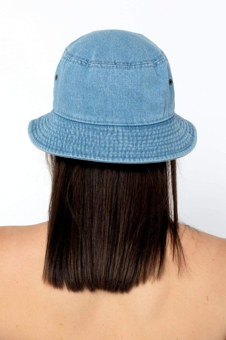 HAT01 - Unisex Denim Bucket Hat