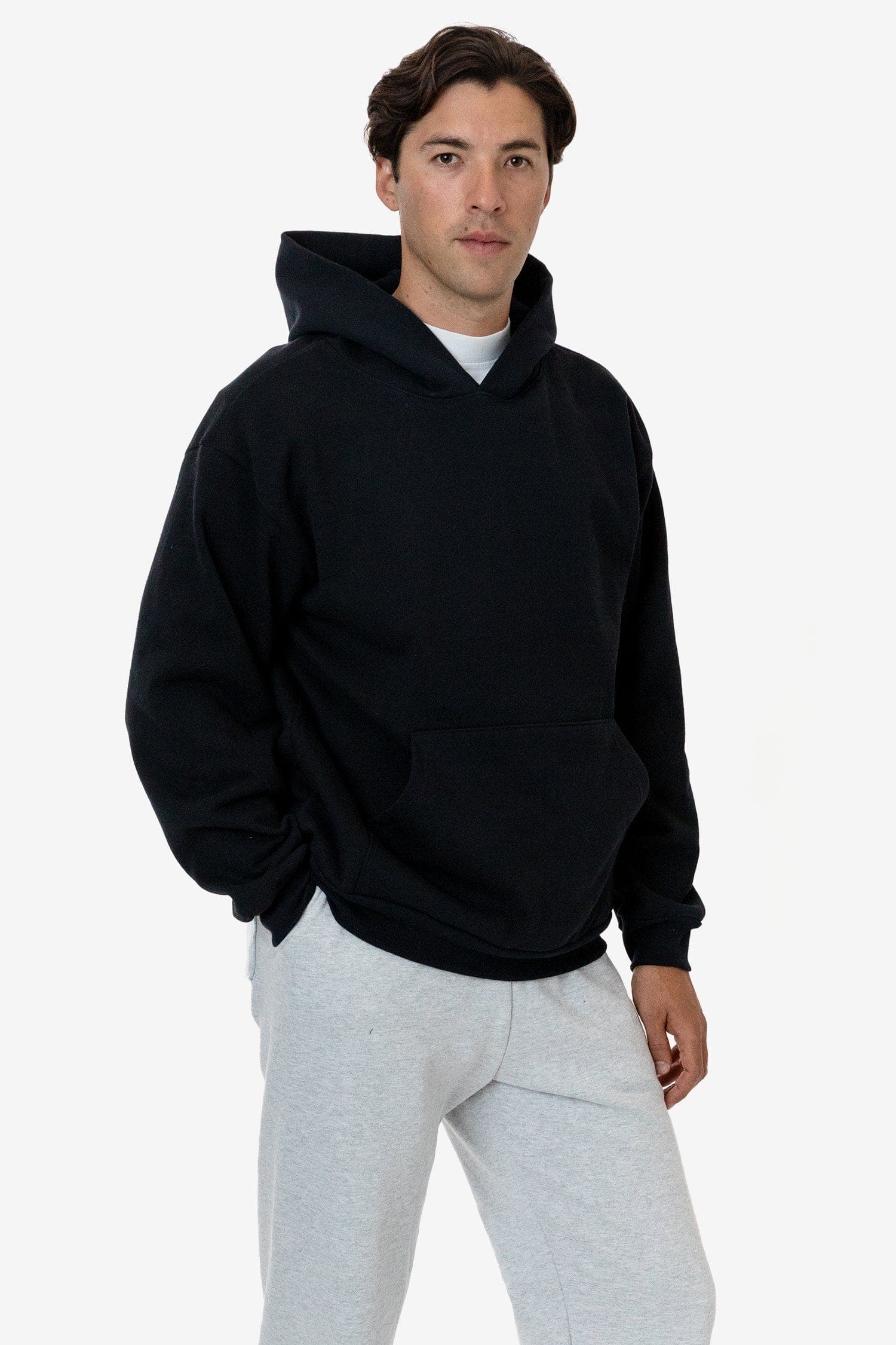 HF-09 Mix - 14oz. Heavy Fleece Hooded Pullover Sweatshirt – Los