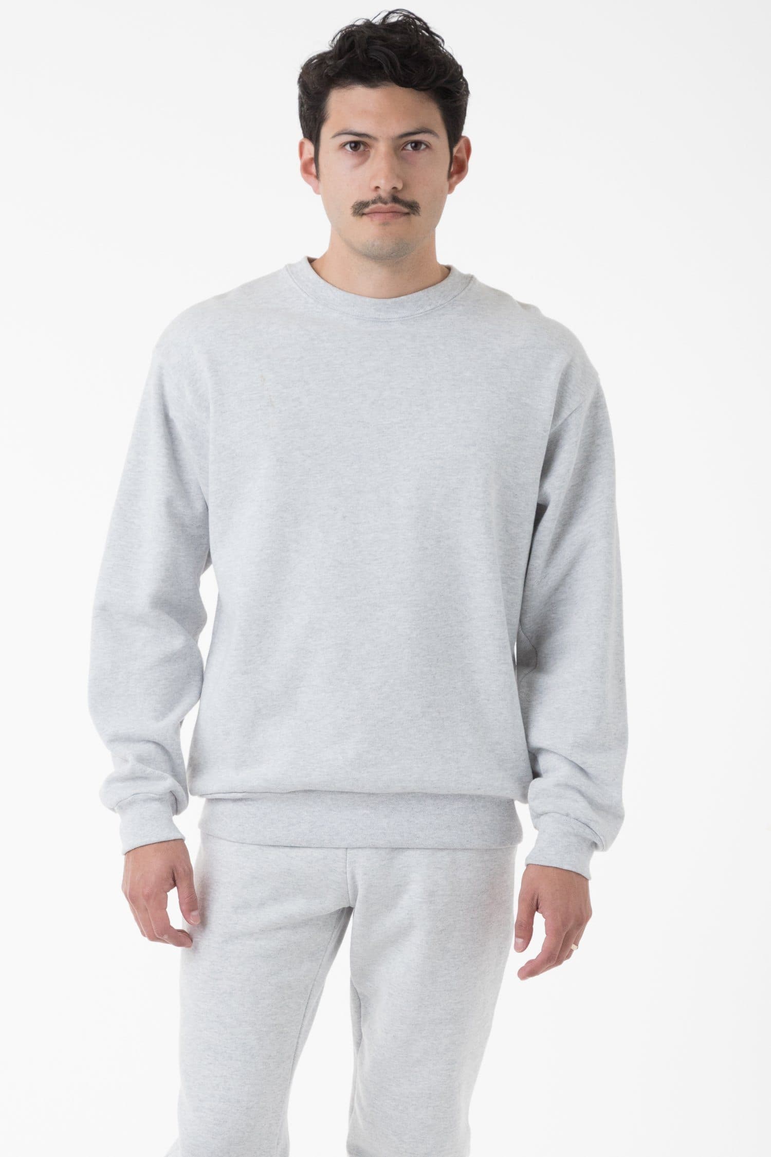 ennoy CREW SWEAT (ASH GRAY) 刺繍ASHGRAYL - スウェット