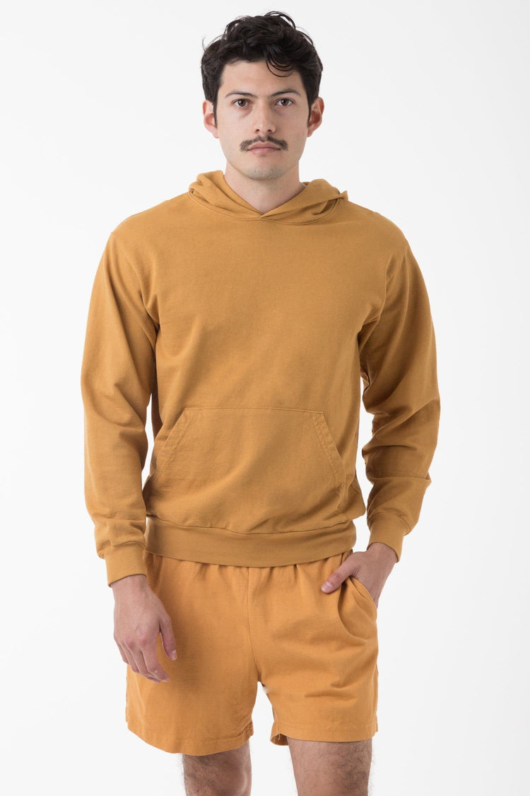 MWT09GD - Long Sleeve Garment Dye French Terry Pullover Hoodie