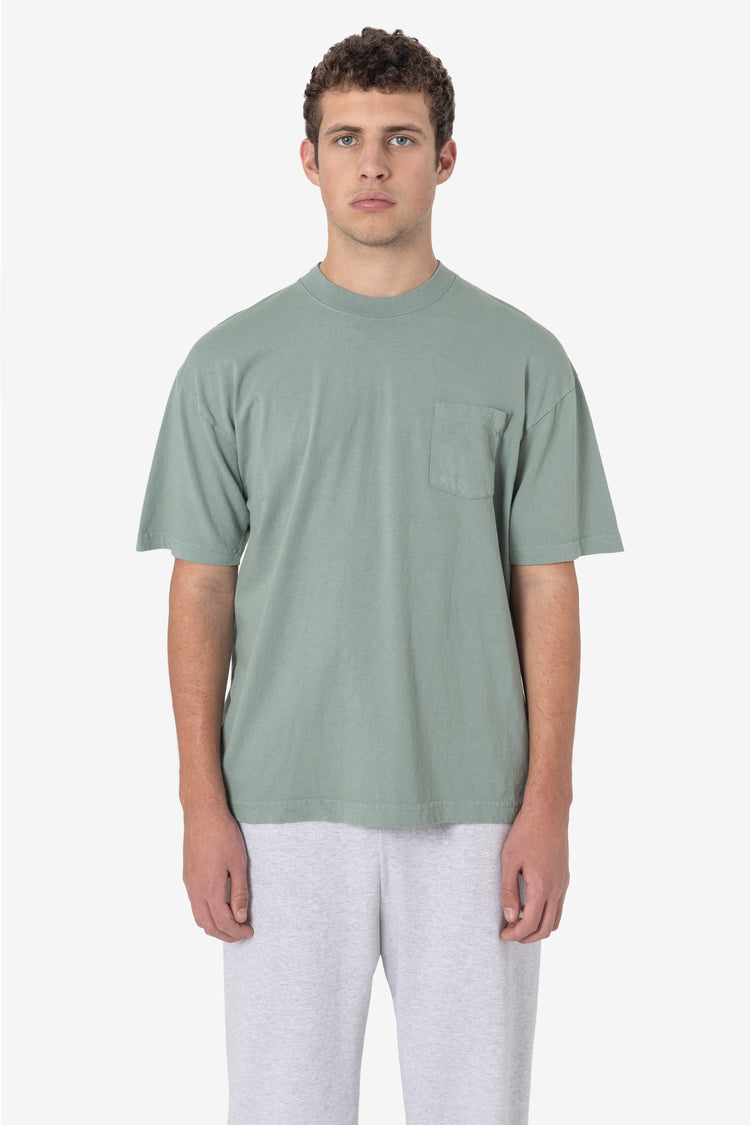 1809GD Unisex - Short Sleeve Garment Dye Pocket T-Shirt