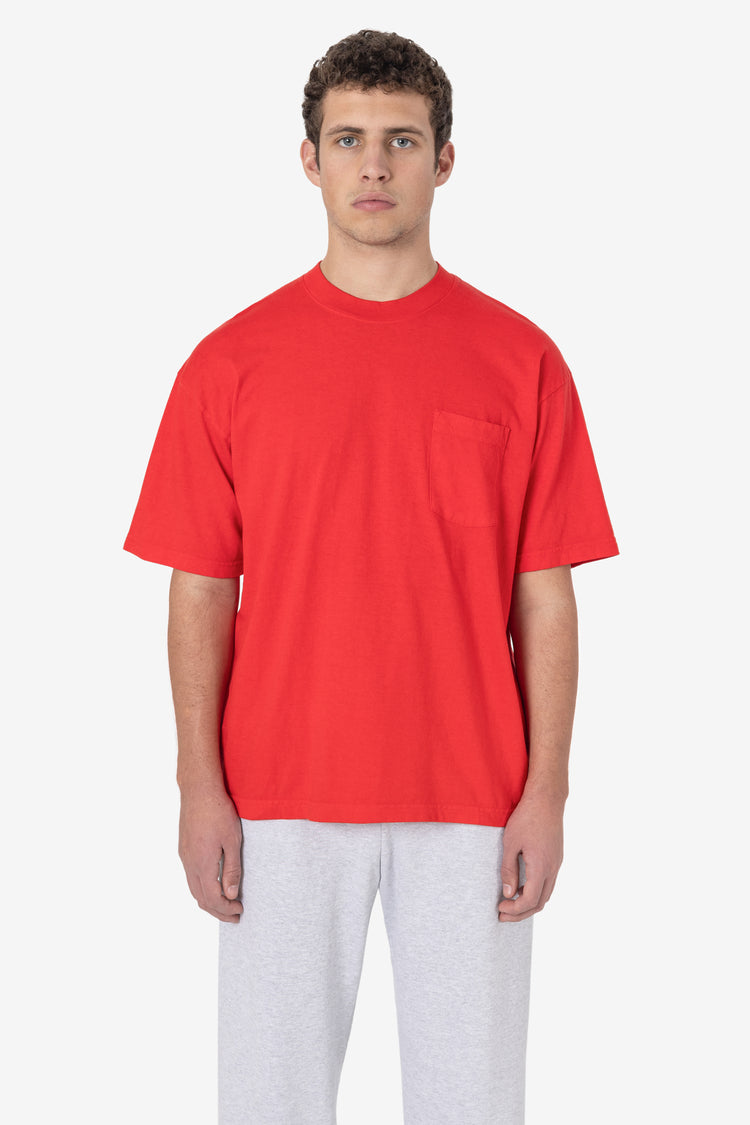 1809GD Unisex - Short Sleeve Garment Dye Pocket T-Shirt