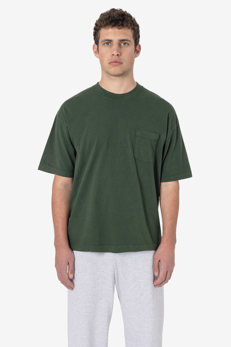 1809GD Unisex - Short Sleeve Garment Dye Pocket T-Shirt