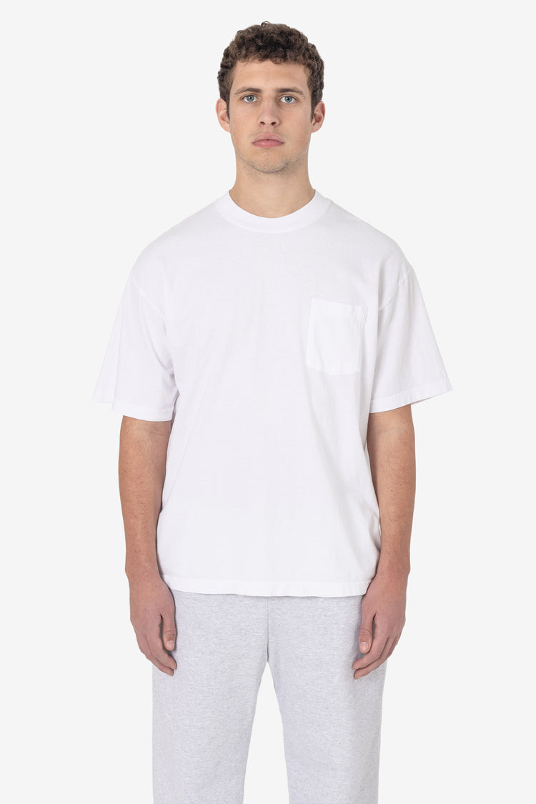 1809GD Unisex - Short Sleeve Garment Dye Pocket T-Shirt