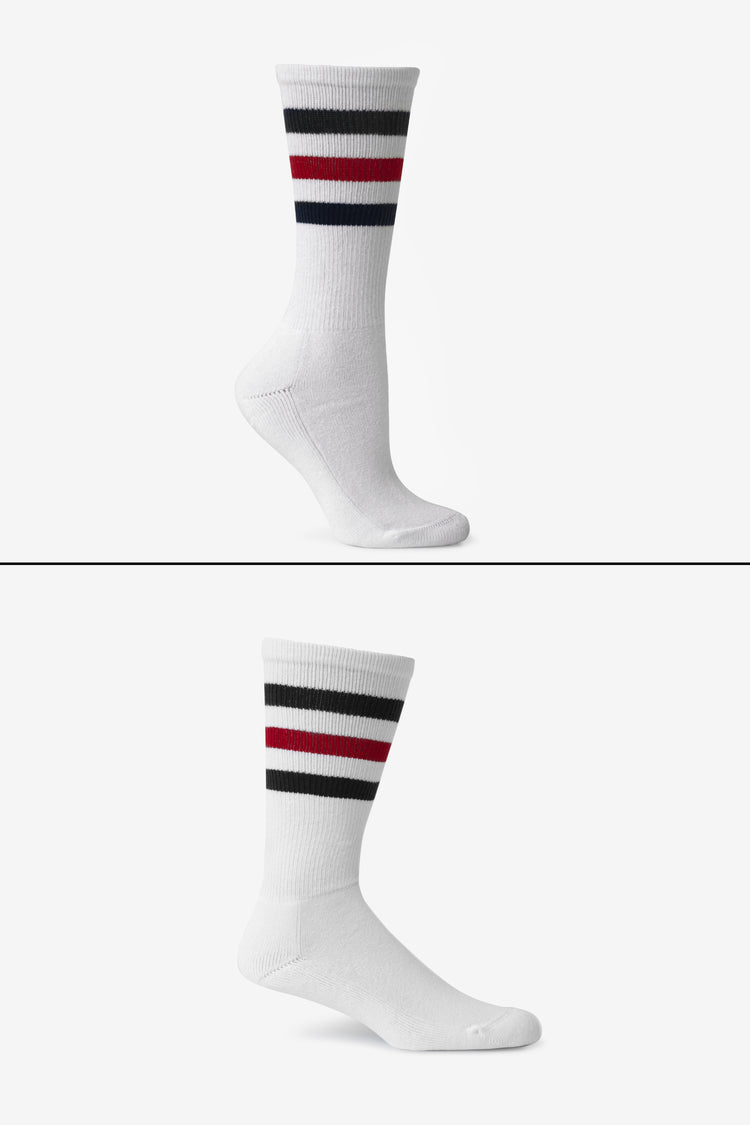 CALFSOCK - Unisex 3-Stripe Calf Sock