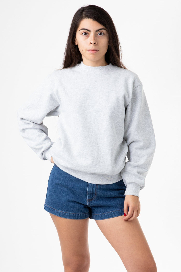 HF07 - Heavy Fleece Crewneck Sweatshirt (Piece Dye)