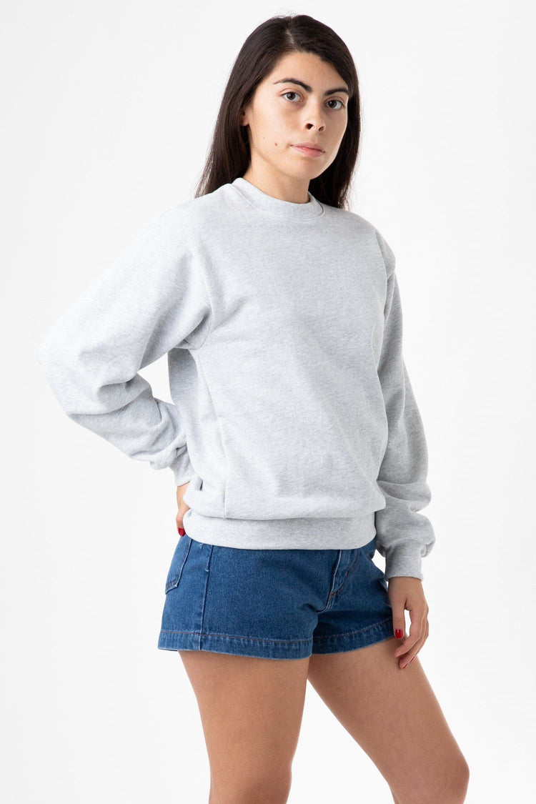 HF07 - Heavy Fleece Crewneck Sweatshirt (Piece Dye)