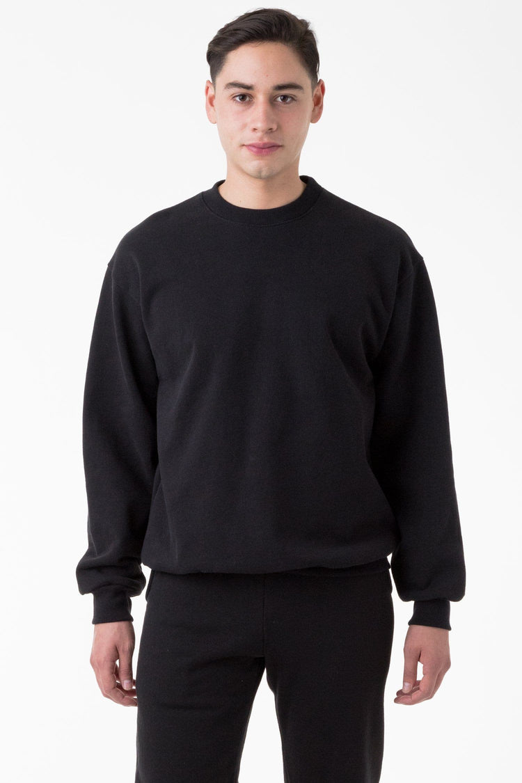 HF07 - Heavy Fleece Crewneck Sweatshirt (Piece Dye)