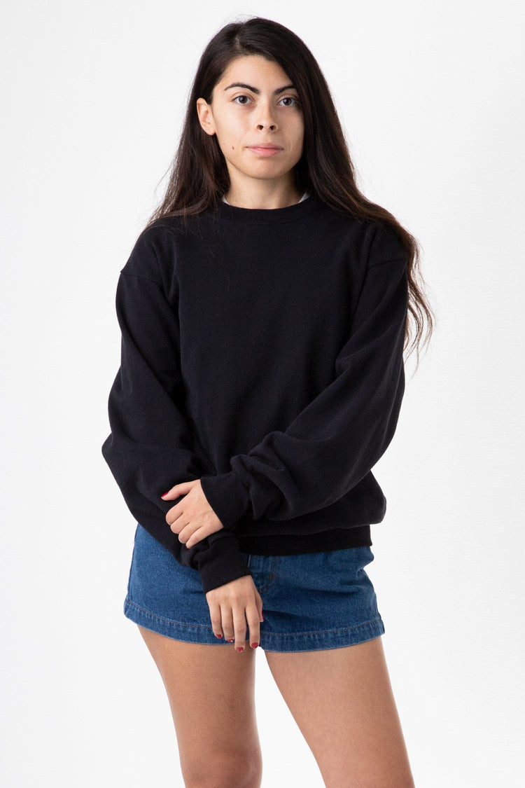 HF07 - Heavy Fleece Crewneck Sweatshirt (Piece Dye)