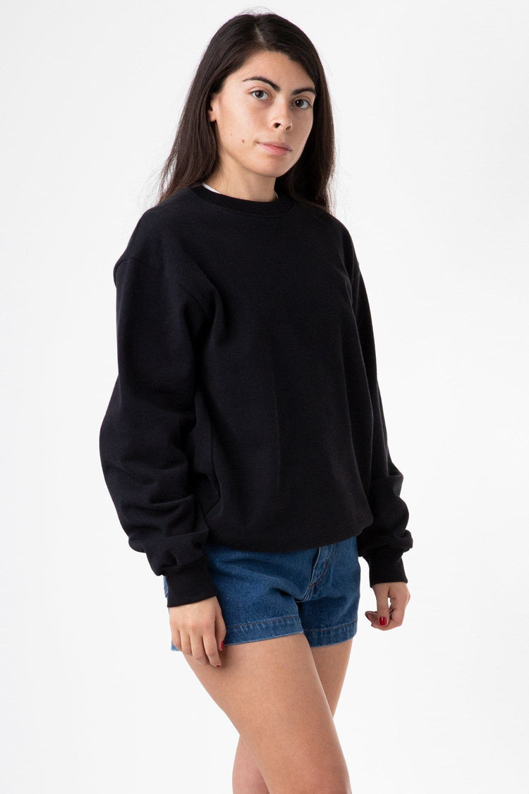 HF07 - Heavy Fleece Crewneck Sweatshirt (Piece Dye)