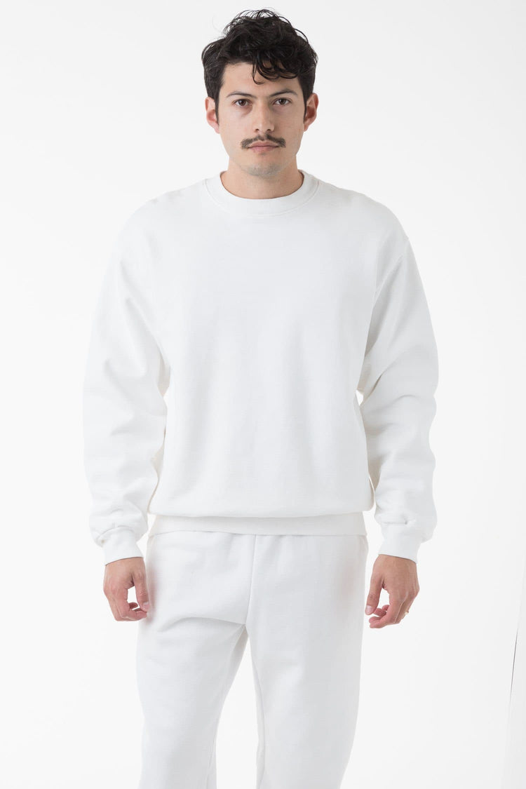 HF07 - Heavy Fleece Crewneck Sweatshirt (Piece Dye)