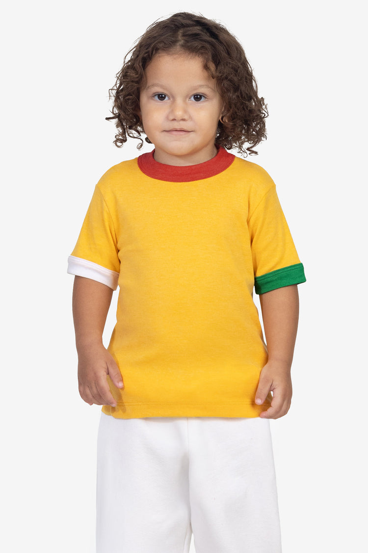 FFR101 - Kids 50/50 Rib Ringer T