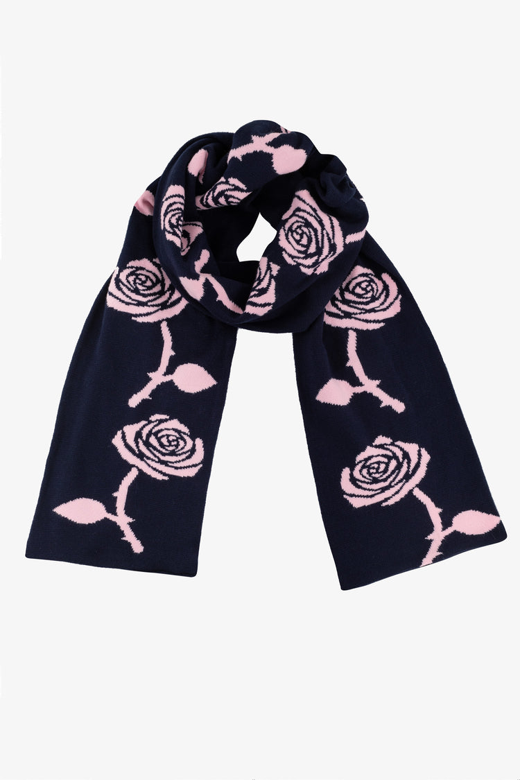 JQSCARF05 - Rose Jacquard Scarf