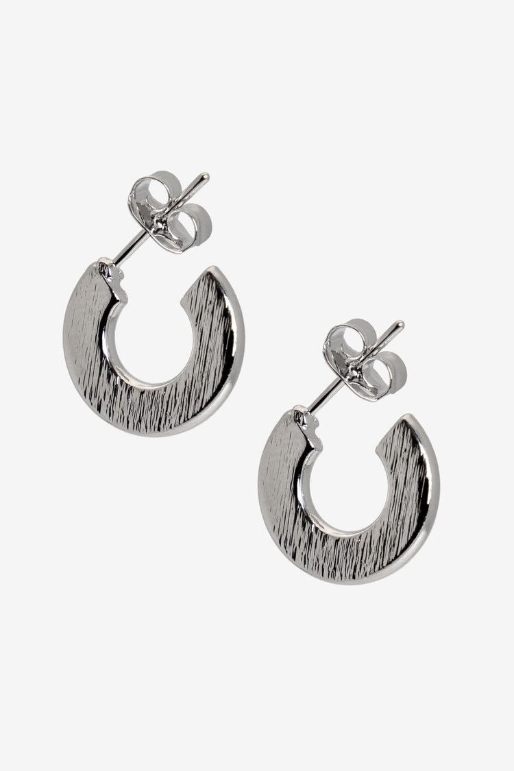 JWL105 - Flat Open Hoop Earrings