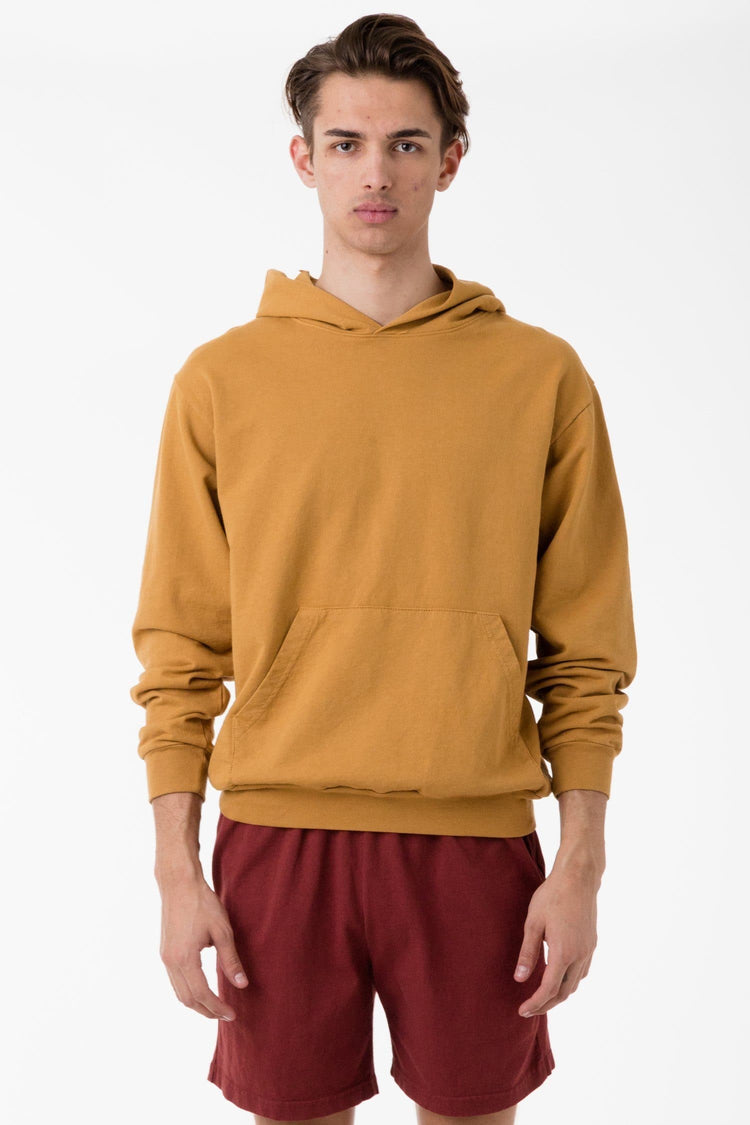 MWT09GD - Long Sleeve Garment Dye French Terry Pullover Hoodie