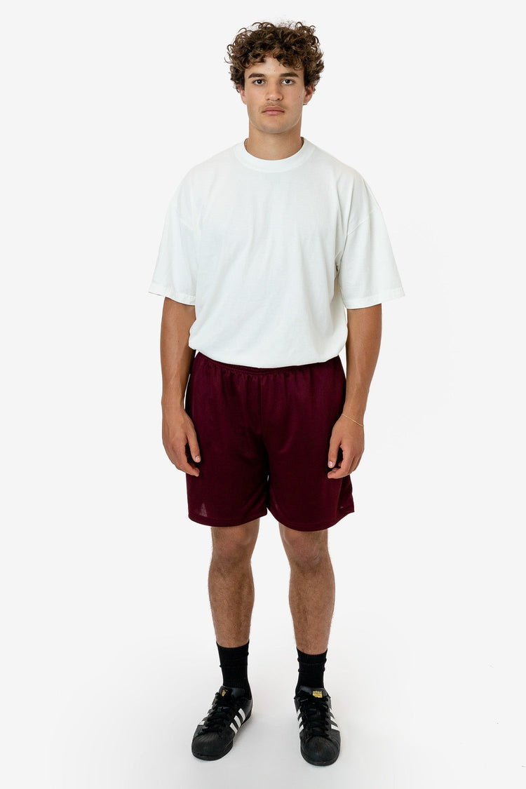 PPQ42 - Poly Pique Mesh Mid-Length Shorts