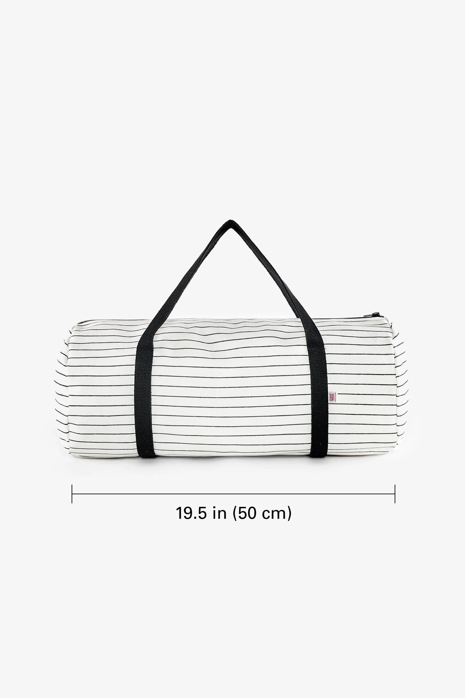 White/Black Stripe