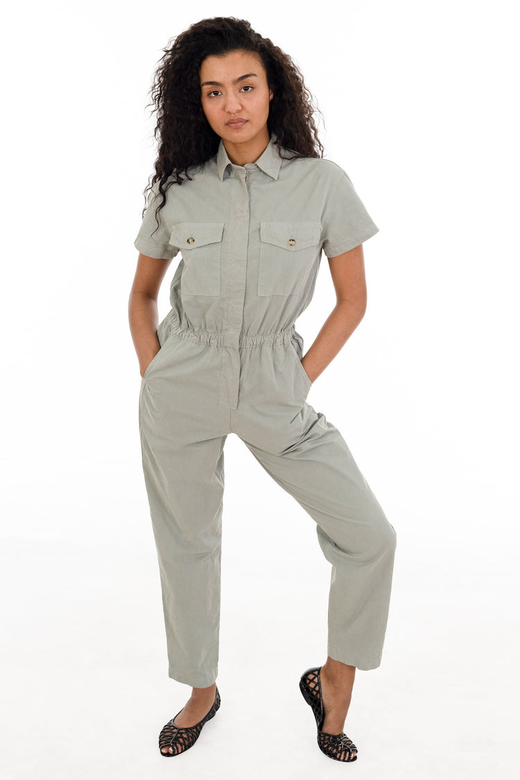 RJC3201GD - Short Sleeve Utility Jumpsuit