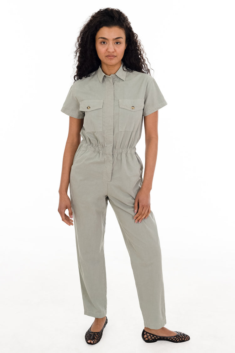 RJC3201GD - Short Sleeve Utility Jumpsuit