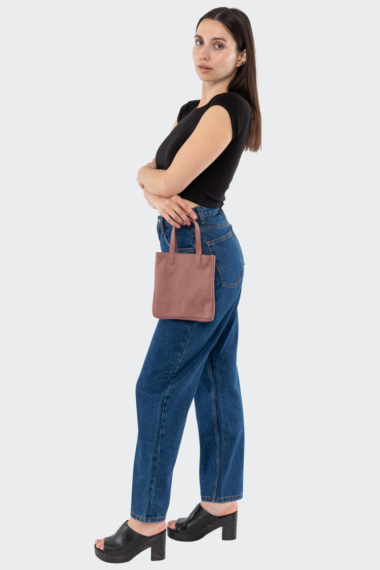 RLH3455 - Mini Leather Tote Bag