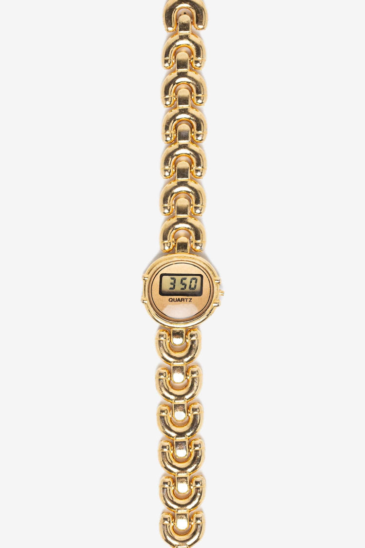 WCHRA41 - Gold Chain Bracelet Watch