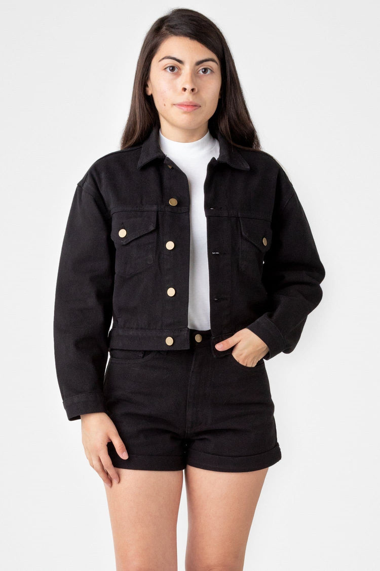 RDNW03 - Denim Cropped Jacket