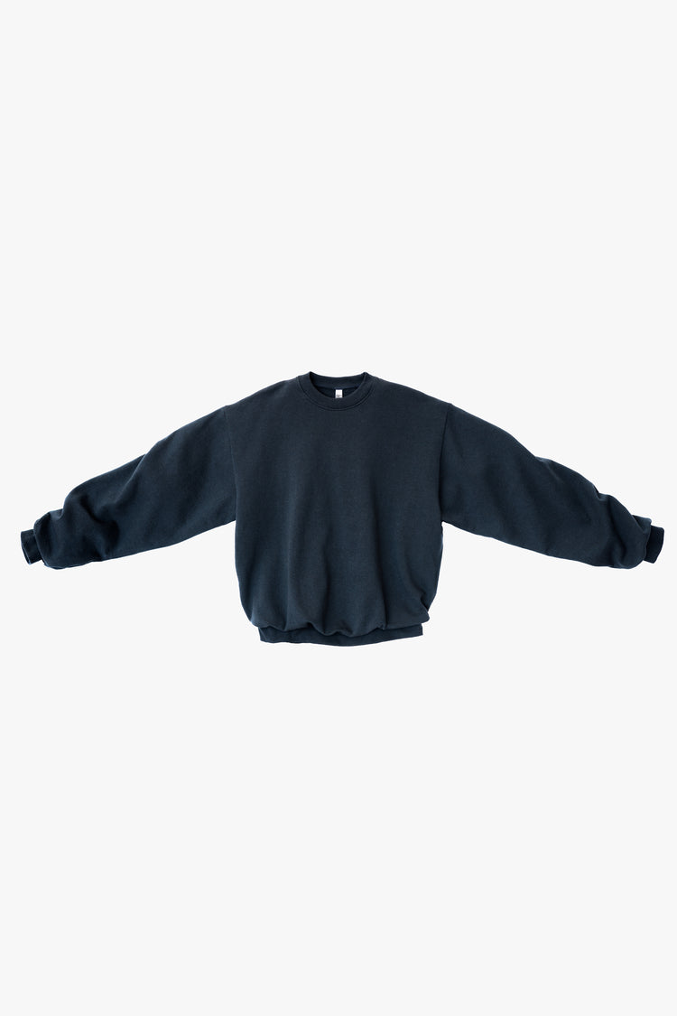 HF07 - Heavy Fleece Crewneck Sweatshirt (Piece Dye)