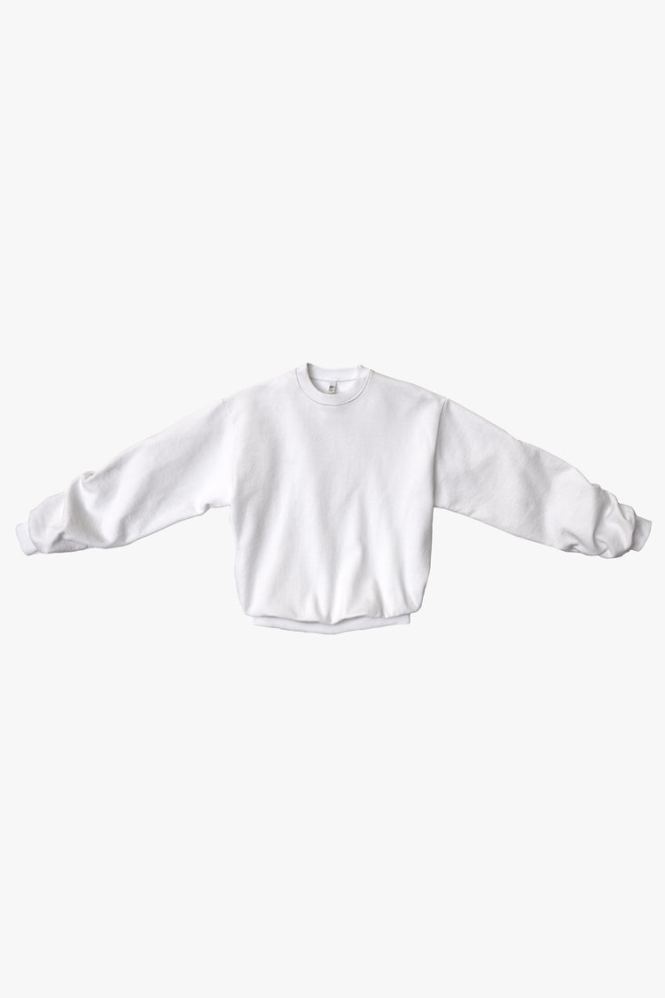 HF07 - Heavy Fleece Crewneck Sweatshirt (Piece Dye)