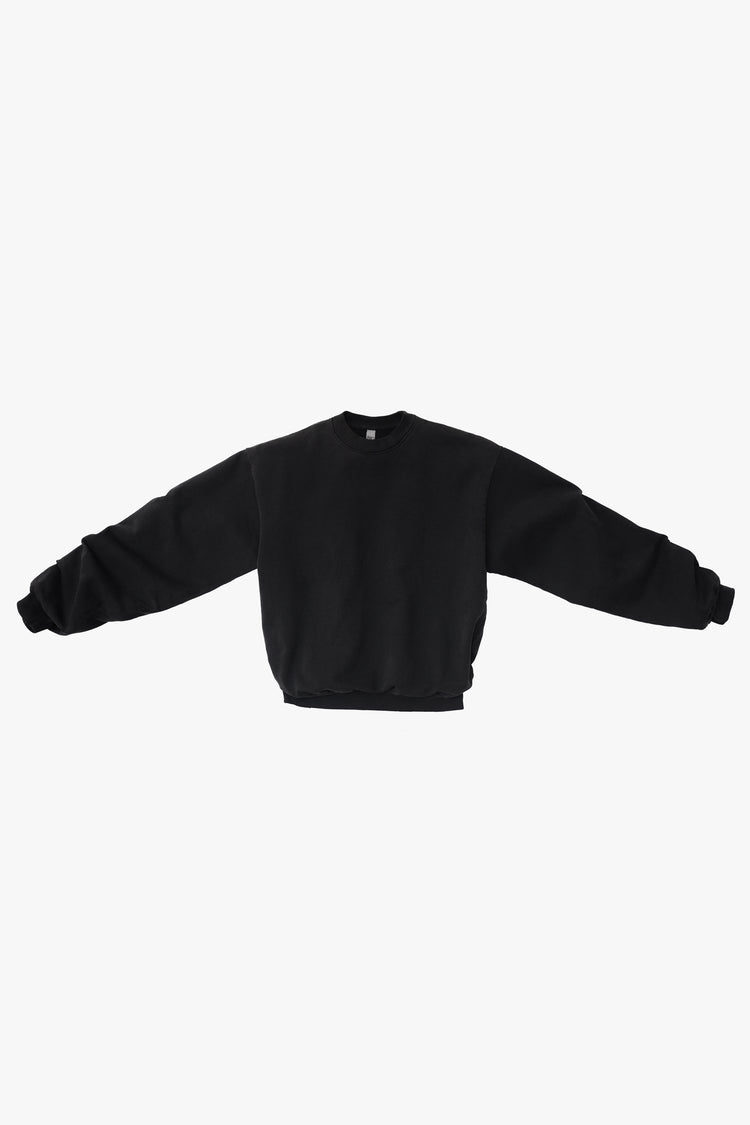 HF07 - Heavy Fleece Crewneck Sweatshirt (Piece Dye)