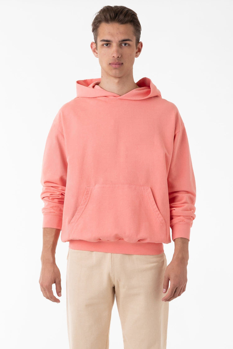 MWT09GD - Long Sleeve Garment Dye French Terry Pullover Hoodie