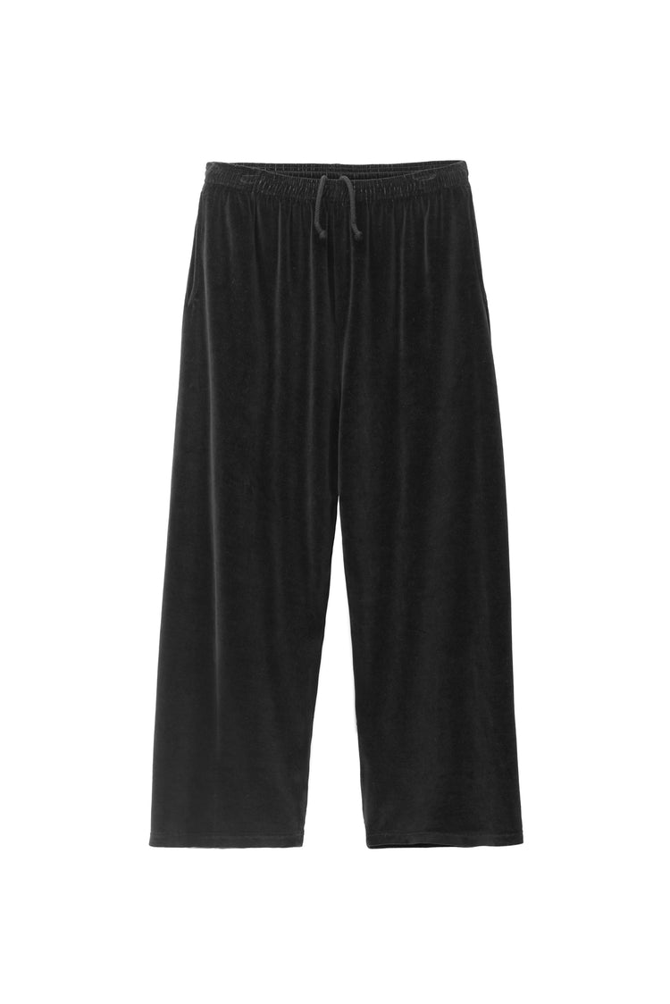 VLR445GD - Garment Dye Velour Open Bottom Sweatpants