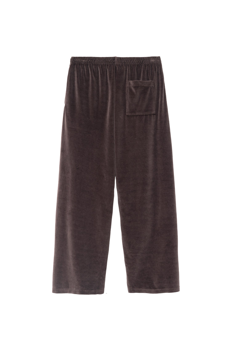 VLR445GD - Garment Dye Velour Open Bottom Sweatpants