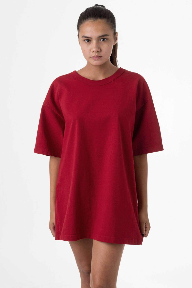 1203GD Unisex - Short Sleeve Binding Garment Dye T-Shirt T-Shirt Los Angeles Apparel 
