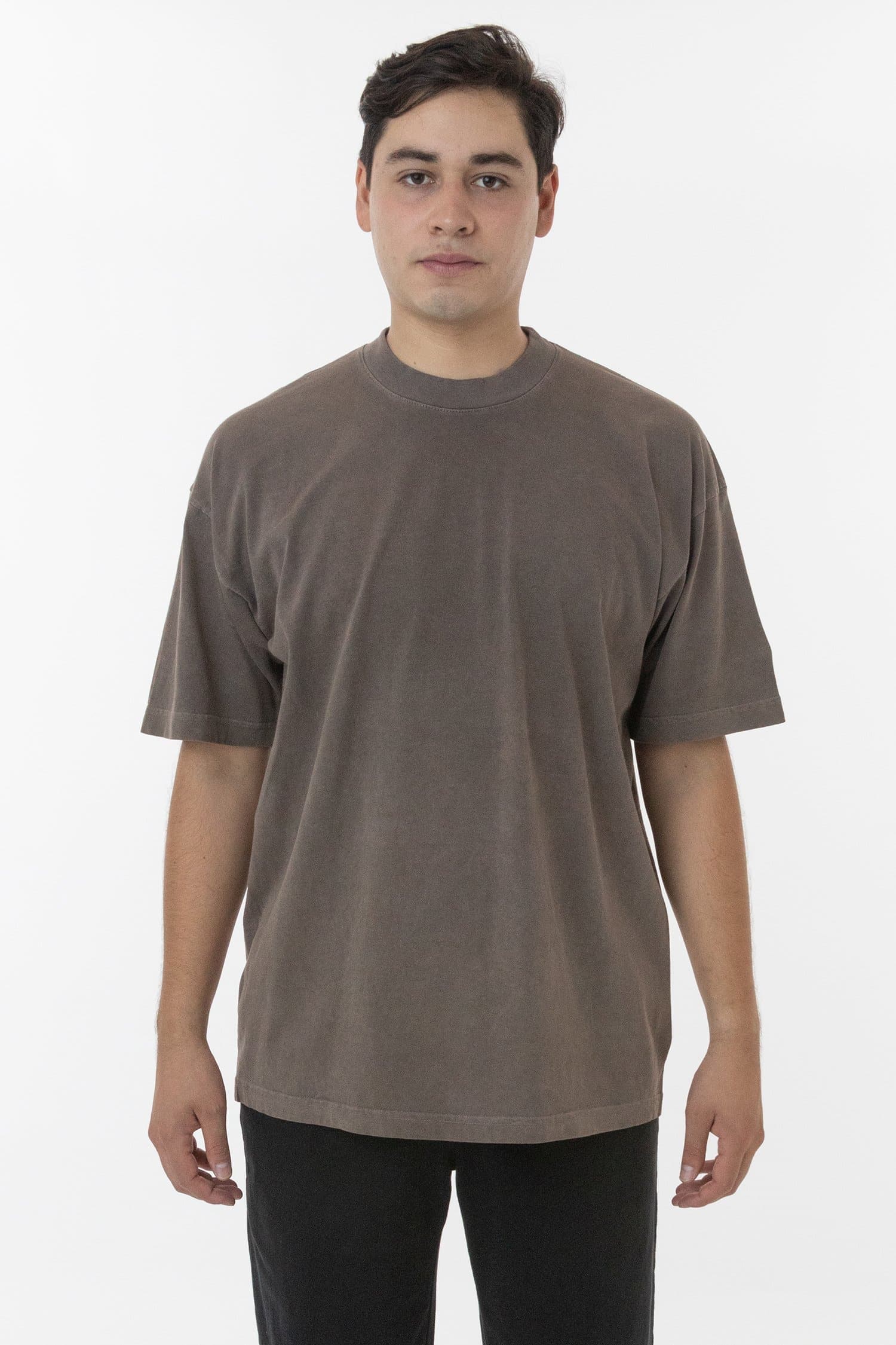 1801GD - 6.5oz Garment Dye Crew Neck T-Shirt – Los Angeles Apparel