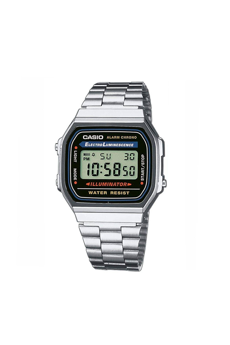 WCHDA168 - Casio Electro Unisex Watch A168WA-1WCR