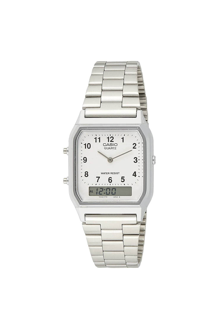 WCHD230A - Vintage Silver Casio Unisex Watch