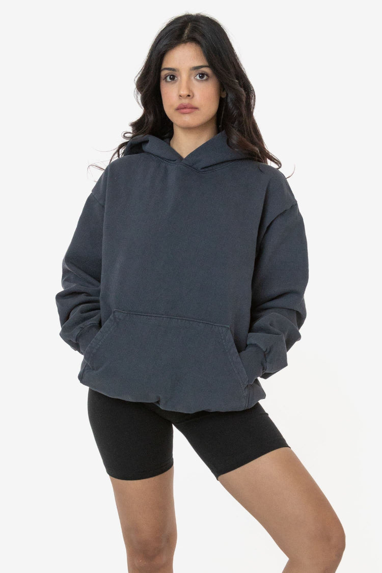 HF09GD Mix - Garment Dye 14oz. Heavy Fleece Hooded Pullover Sweatshirt (New & Now)