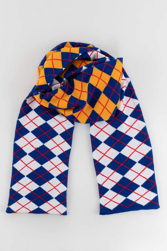 JQSCARF07 - Argyle Jacquard Scarf