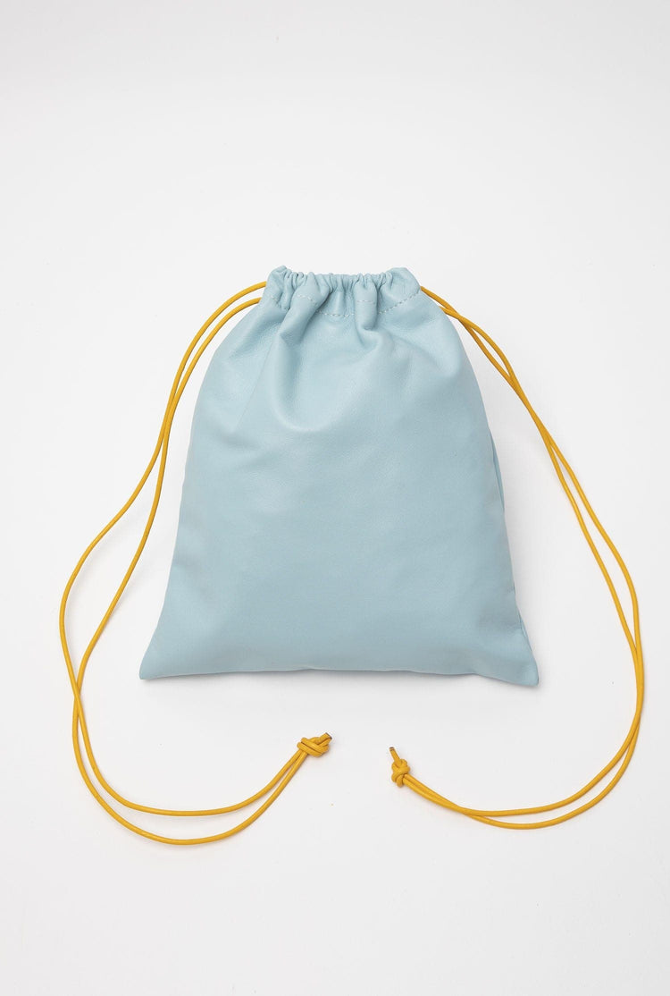 LMBLTR001 - Lambskin Drawstring Bag