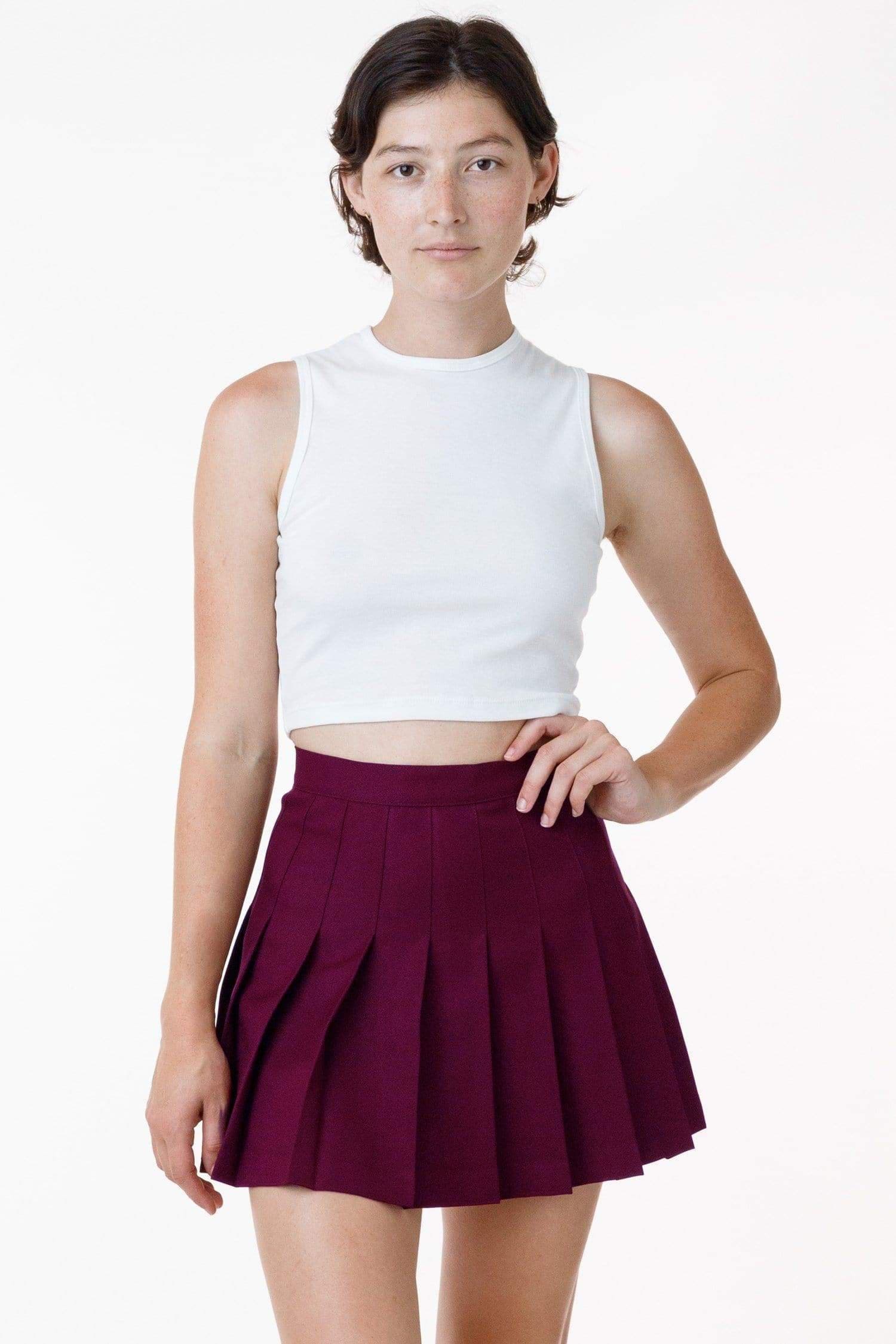 RGB300 - Tennis Skirt (Bright Colors) – Los Angeles Apparel - Japan