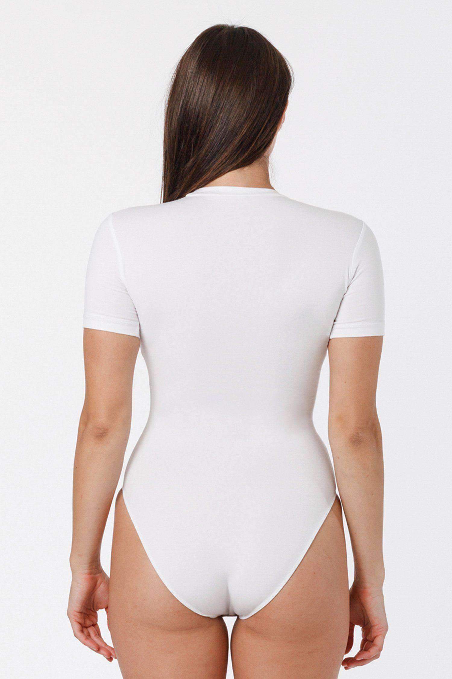 B119CFS - Short Sleeve T-shirt Bodysuit Bodysuits Los Angeles Apparel 
