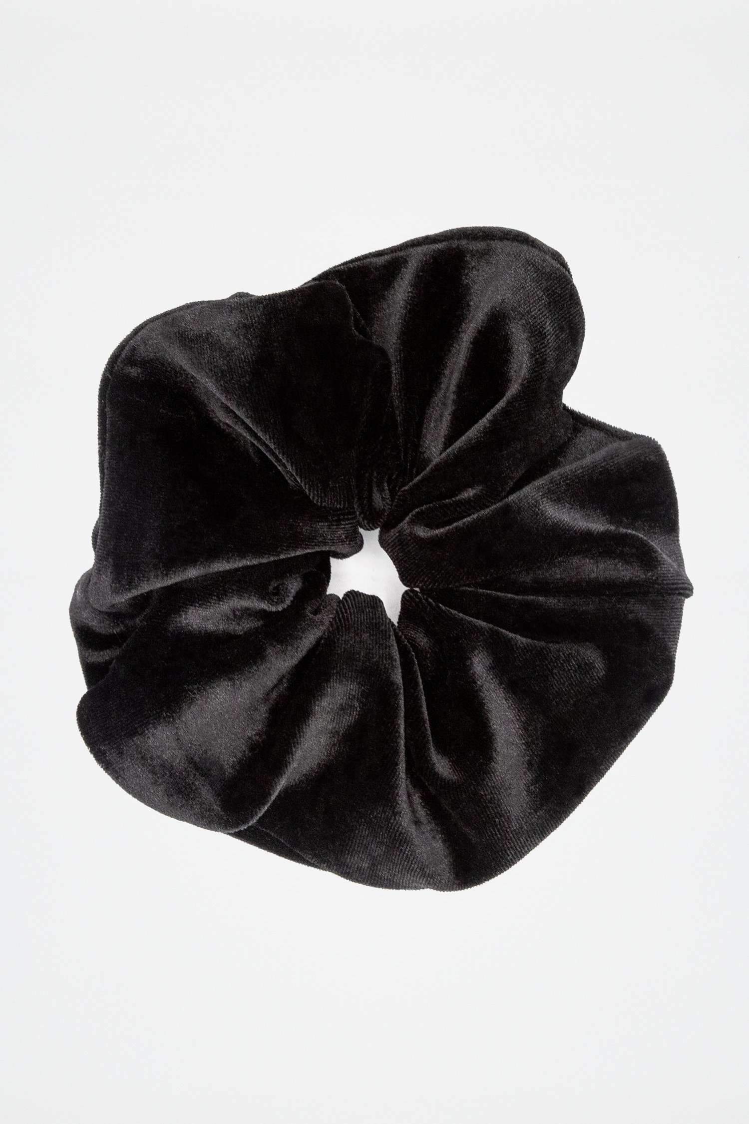 VVTSCRUNCH - Oversized Velvet Scrunchie accessory Los Angeles Apparel Black 