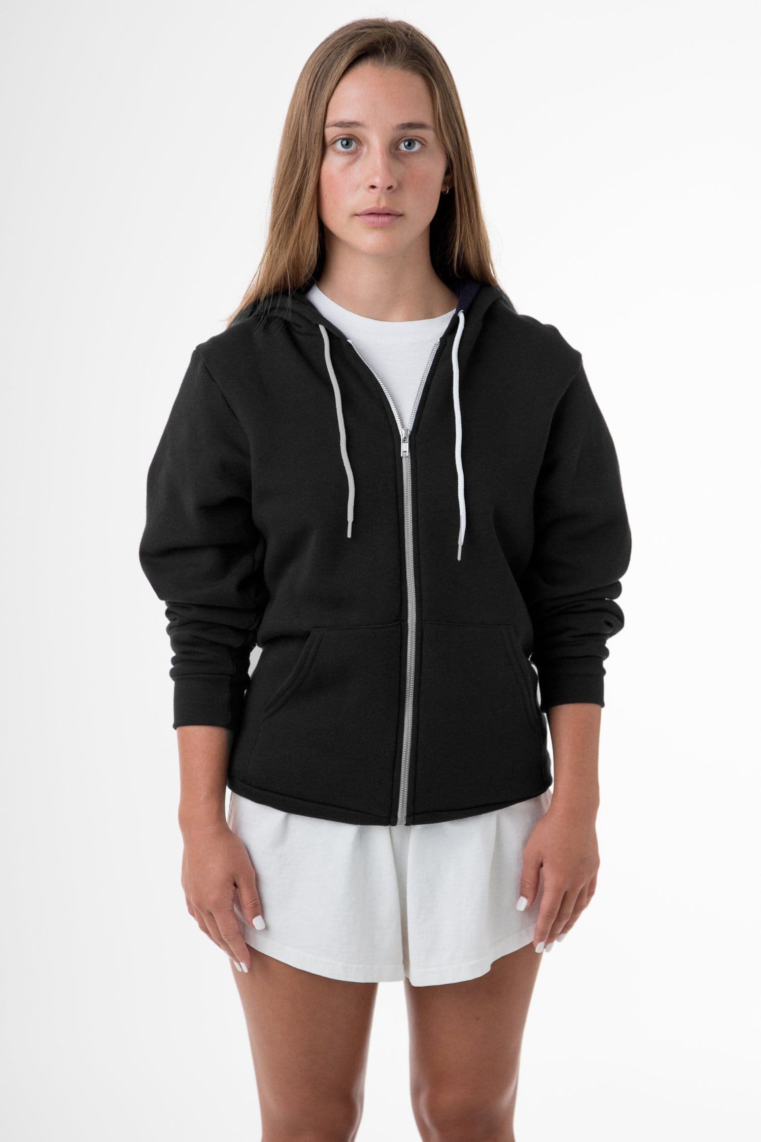 F97 Unisex - Flex Fleece Zip Up Hoodie – Los Angeles Apparel - Japan