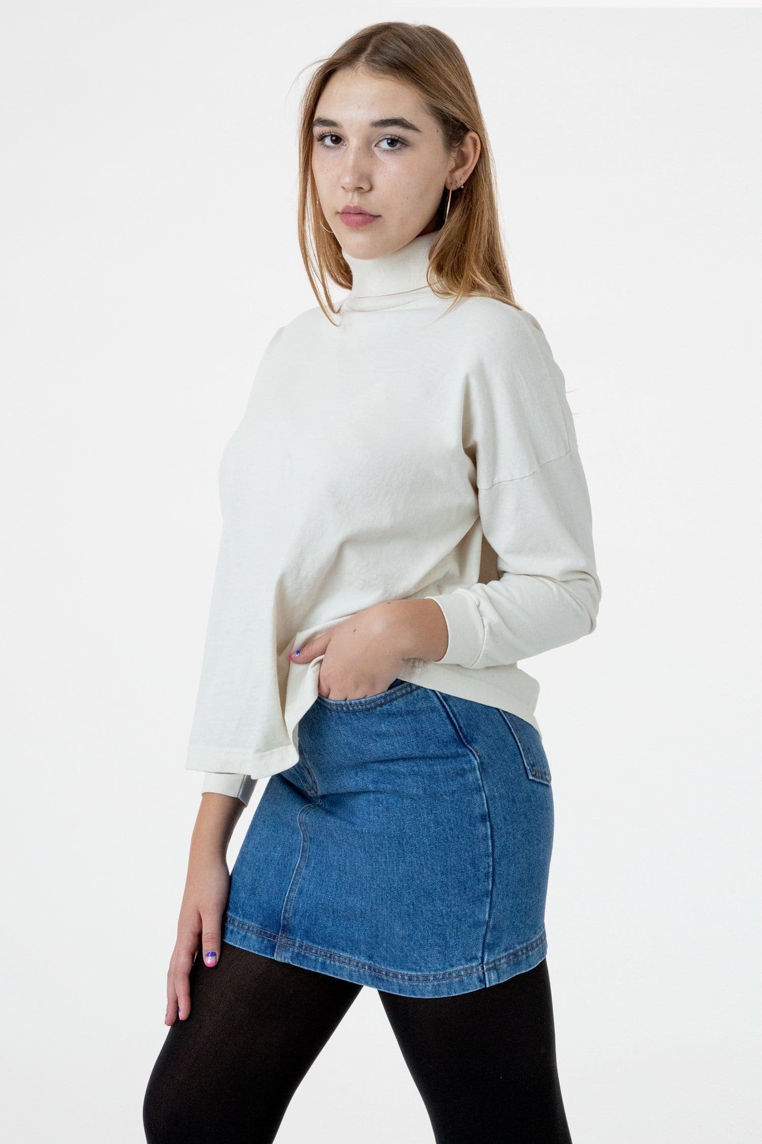 Women's Turtlenecks – Los Angeles Apparel - Japan