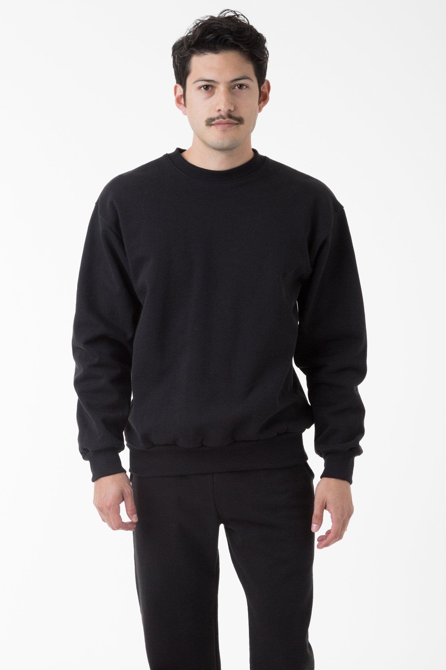 LOS ANGELES APPAREL HF07 14oz クルースウェットM - daterightstuff.com