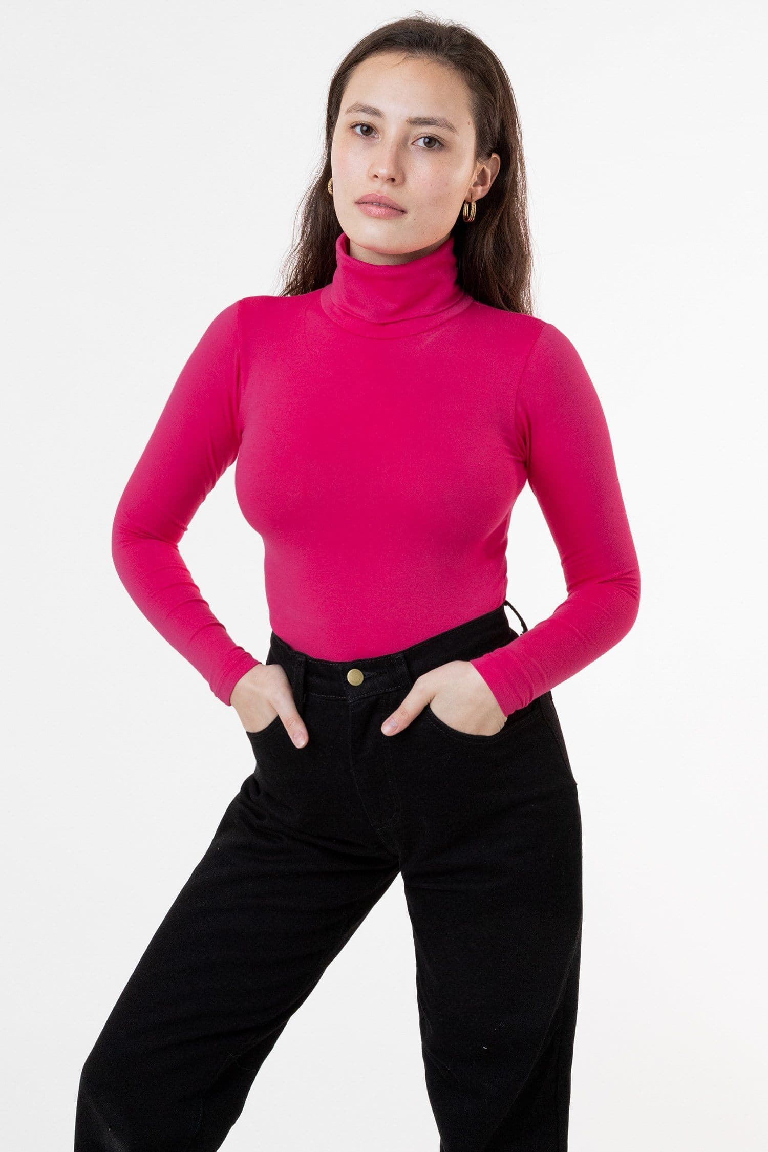 Women's Turtlenecks – Los Angeles Apparel - Japan