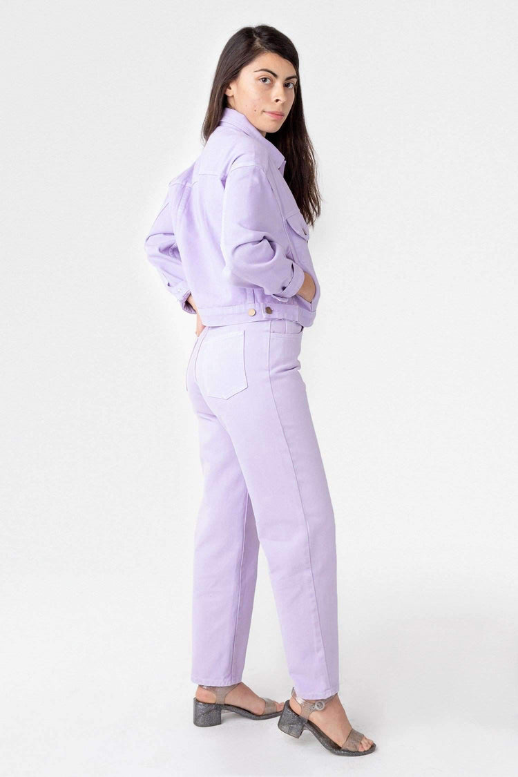 RBDW01GD - Garment Dye Women's Relaxed Fit Bull Denim Jean Jeans Los Angeles Apparel 