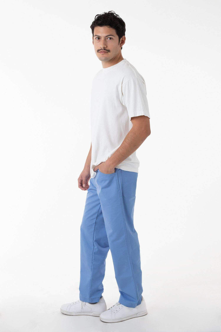 RTWL01 - Twill Work Pants Sky Blue Pants Los Angeles Apparel 